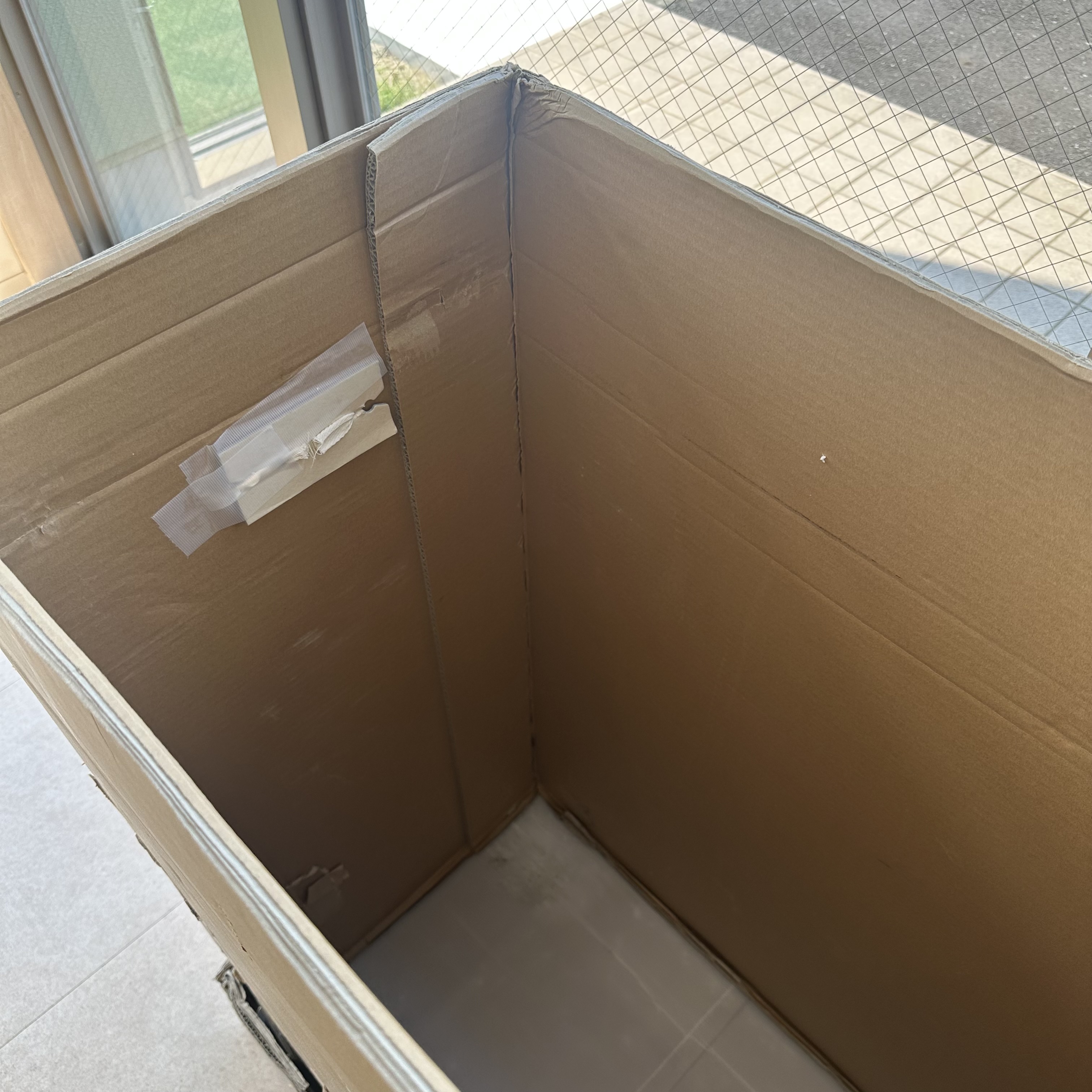 大型精密機器　通函　段ボール