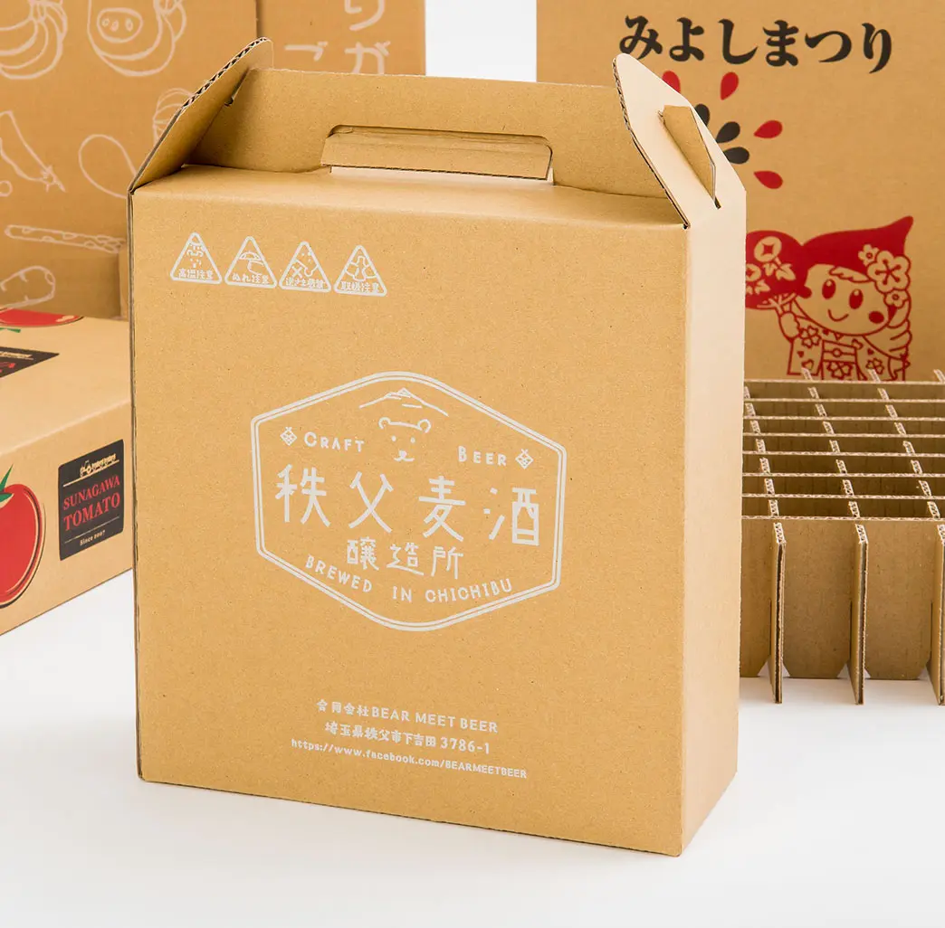 段ボール製造風景