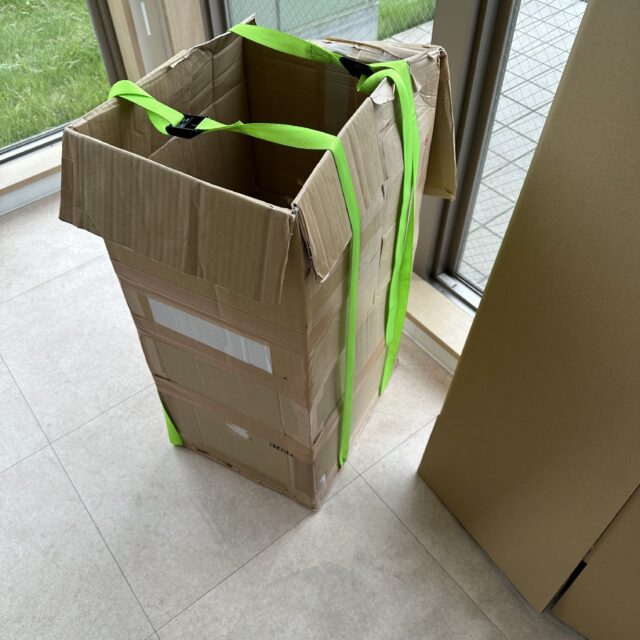 カラオケ機器を入れる 段ボール通函