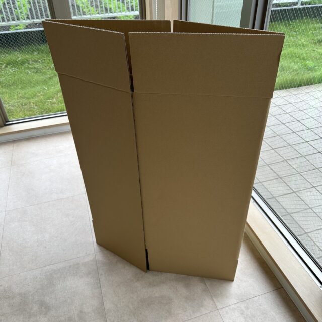 カラオケ機器を入れる 段ボール通函