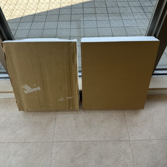 大型精密機器　通函　段ボール